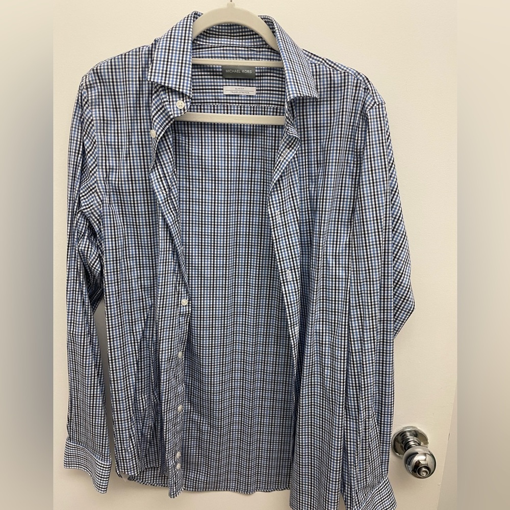 MK men’s button up dress shirt